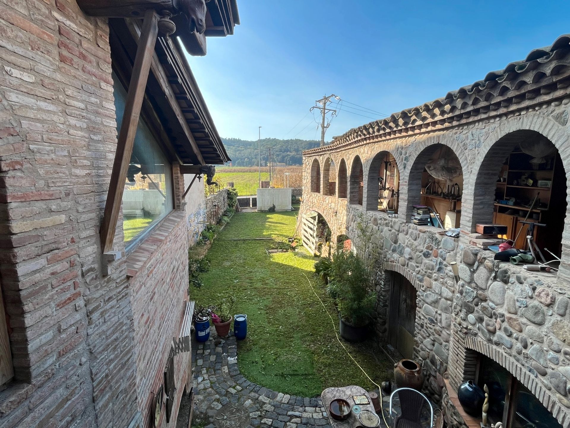 Jardí de Finca rústica en venda en Bescanó amb Calefacció, Jardí privat i Piscina
