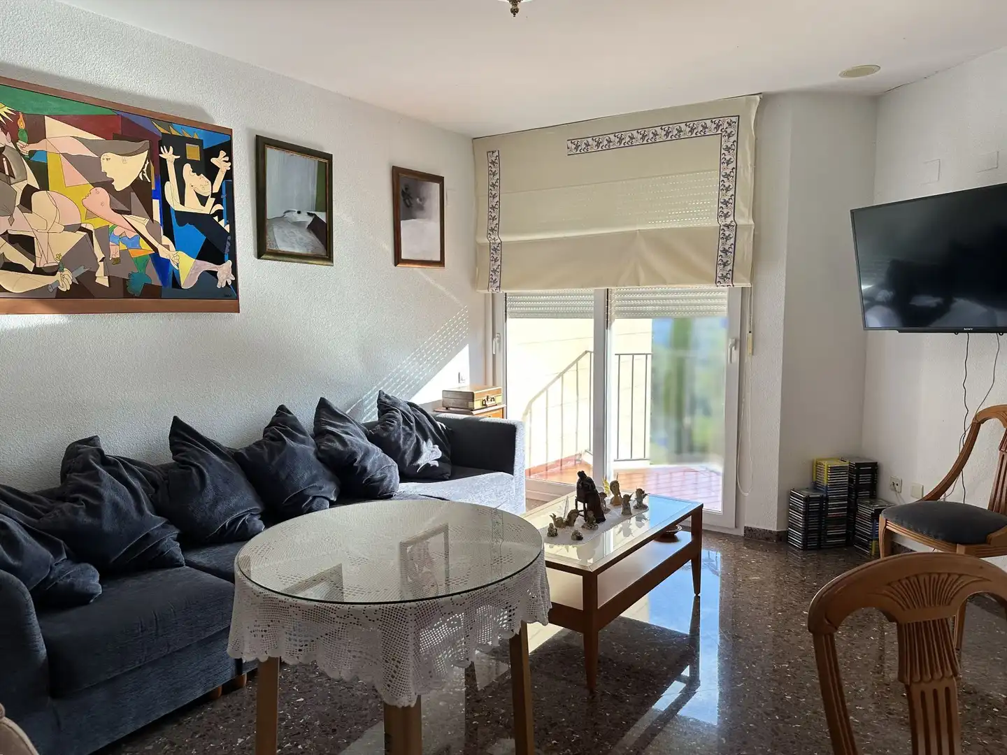 Sala de estar de Casa adosada en venta en Ontinyent con Aire acondicionado, Calefacción y Terraza