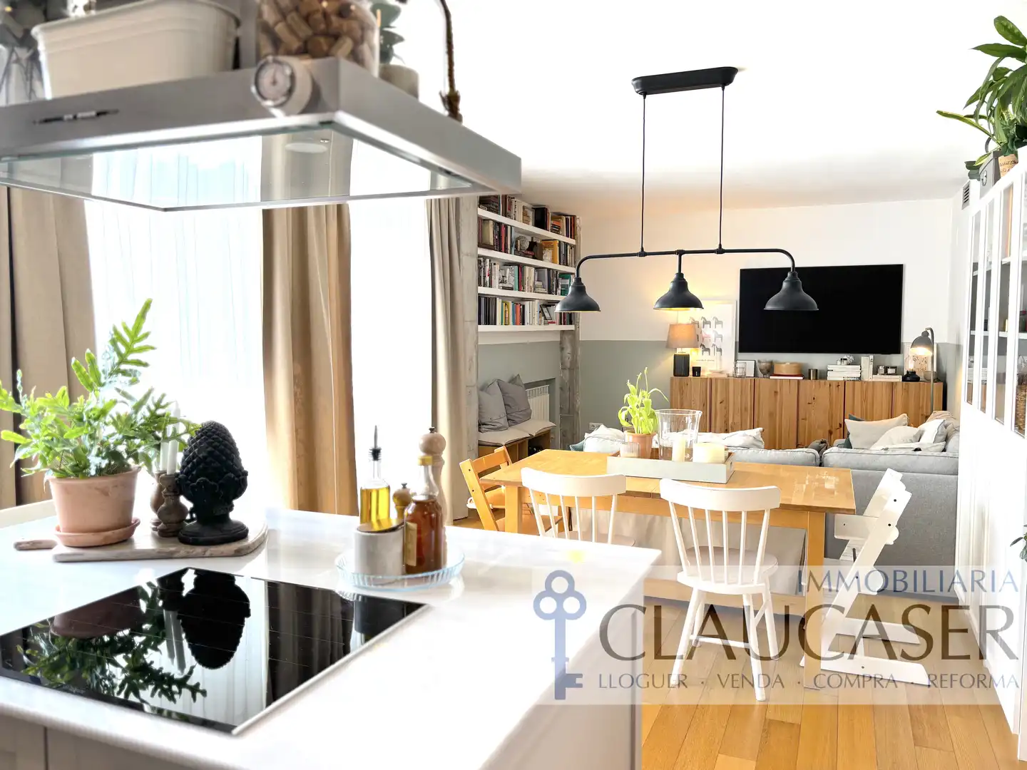 Küche von Wohnung zum Verkauf in Sabadell mit Heizung, Privatgarten und Terrasse
