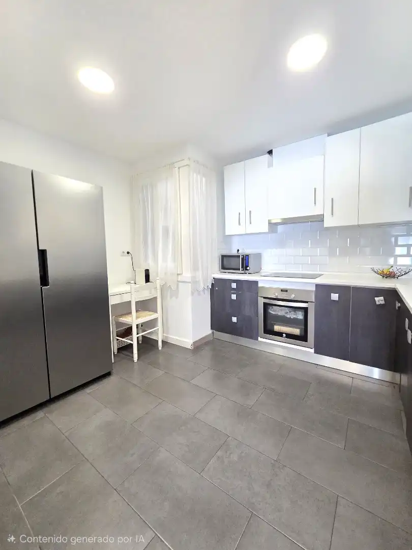 Küche von Maisonette zum Verkauf in Cerdanyola del Vallès mit Klimaanlage, Heizung und Parkett