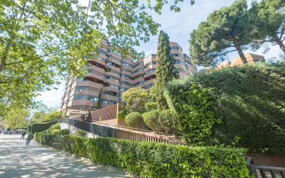 Exterior view of Flat to rent in  Madrid Capital  with Air Conditioner