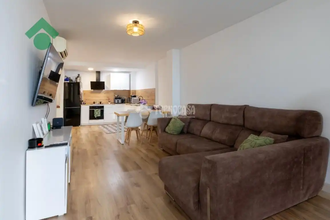 Living room of Flat for sale in Nerja  with Air Conditioner, Heating and Furnished