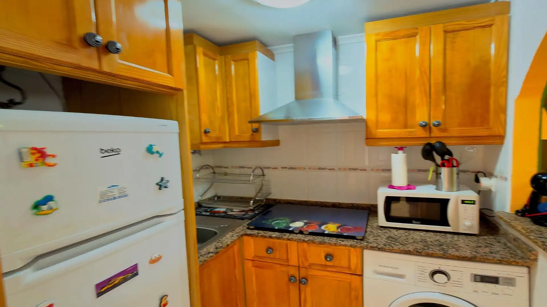Cocina de Piso en venta en Villajoyosa / La Vila Joiosa con Trastero y Piscina comunitaria