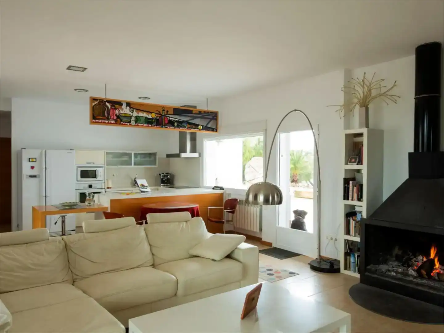 Sala d'estar de Casa o xalet en venda en Peal de Becerro amb Aire condicionat, Jardí privat i Parquet