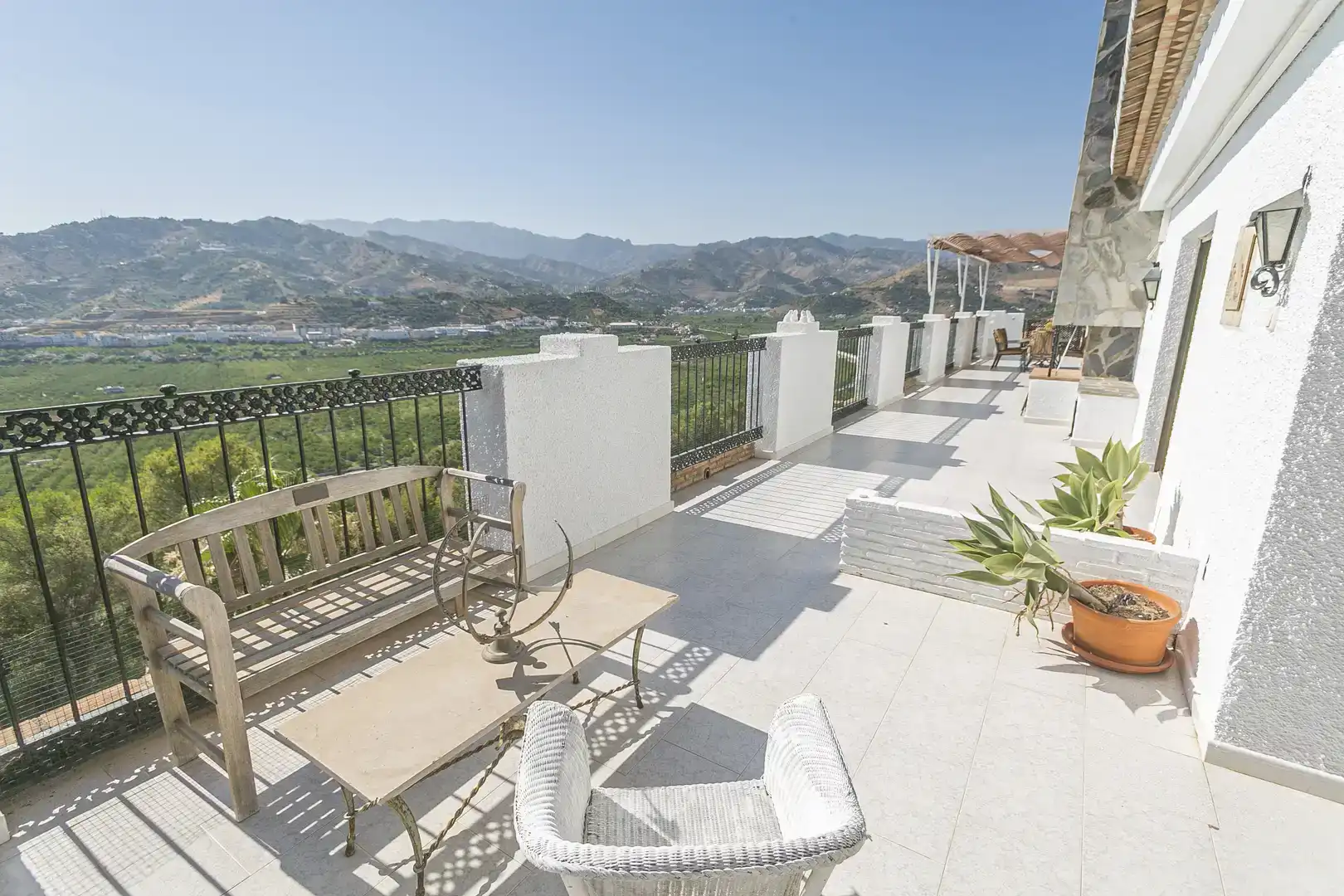 Terraza de Casa o chalet en venta en Almuñécar con Aire acondicionado y Piscina