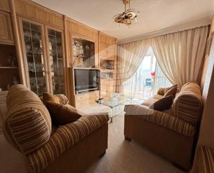 Living room of Flat for sale in Málaga Capital  with Terrace, Furnished and Oven