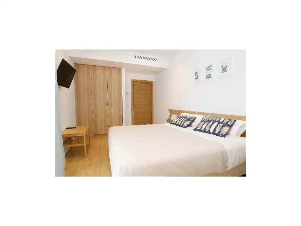 Schlafzimmer von Haus oder Chalet zur Miete in Calvià mit Klimaanlage, Privatgarten und Terrasse