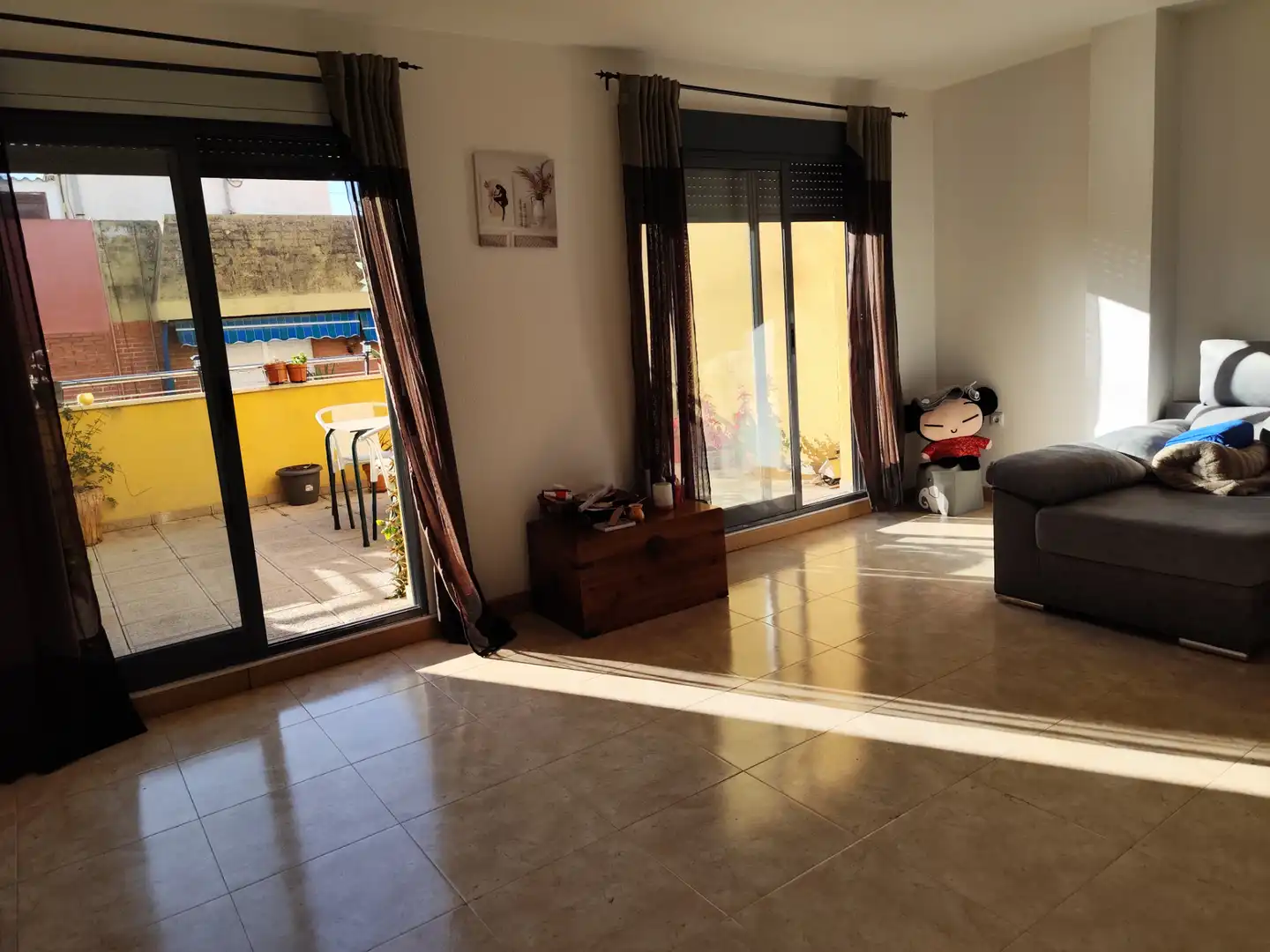 Sala de estar de Ático en venta en Murcia con Aire acondicionado, Terraza y Amueblado