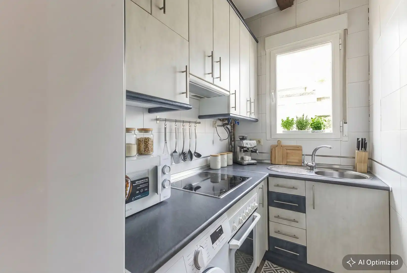 Cocina de Ático en venta en Madrid con Aire acondicionado, Calefacción y Terraza