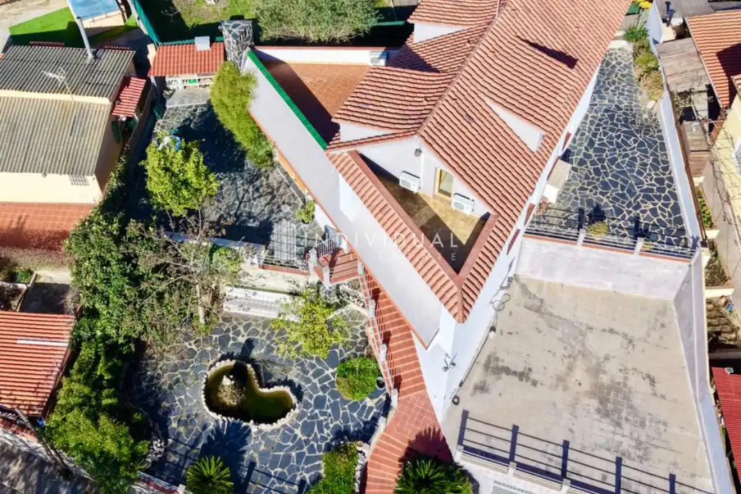 Vista exterior de Casa o xalet en venda en Sentmenat amb Aire condicionat, Calefacció i Jardí privat