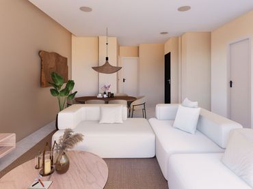 Apartament d'obra nova amb piscina en venda a Campello pueblo