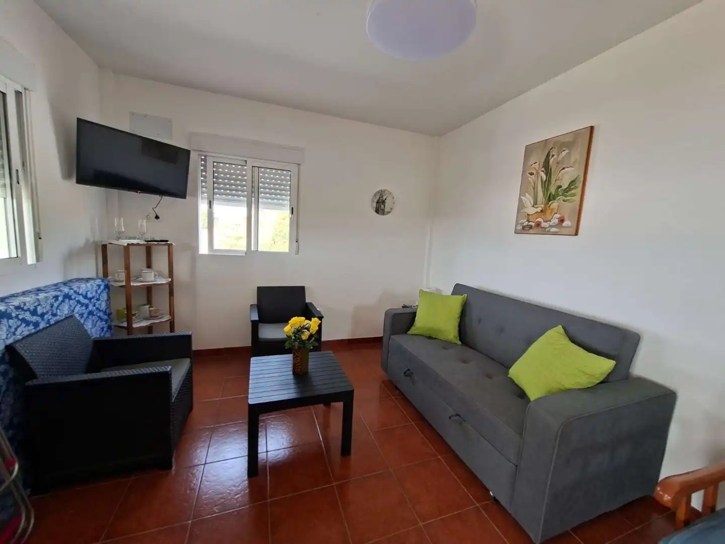 Living room of Country homes for rent in Torrox  with Terrace and Furnished