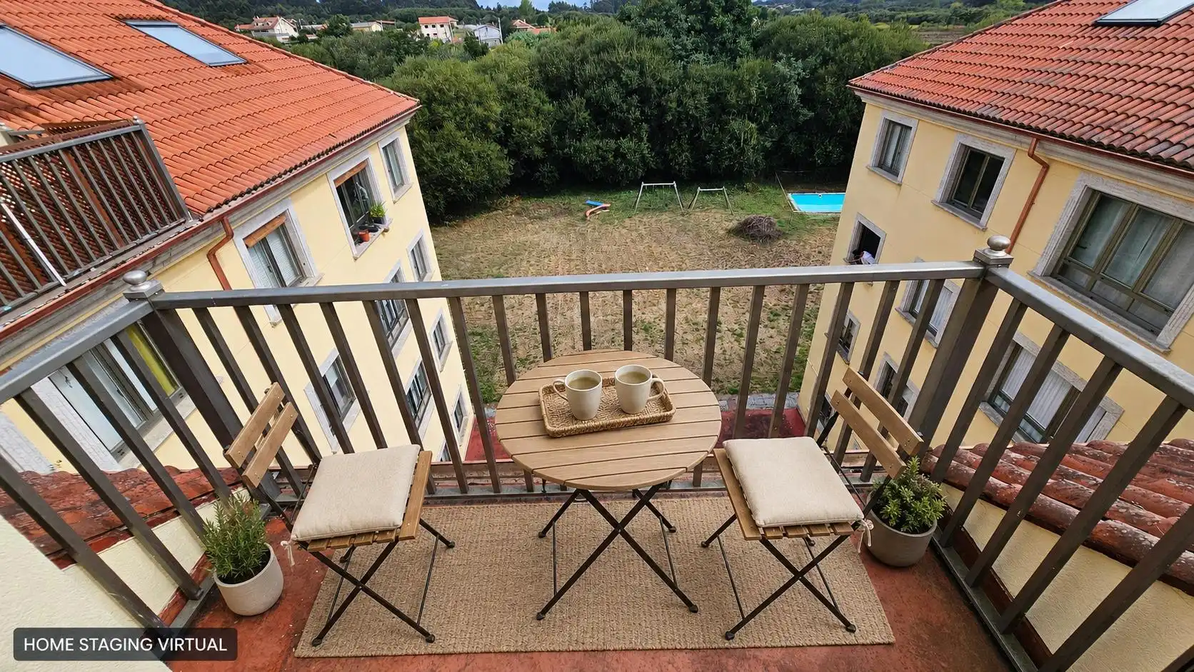 Terraza de Ático en venta en Ares con Jardín privado, Terraza y Piscina comunitaria