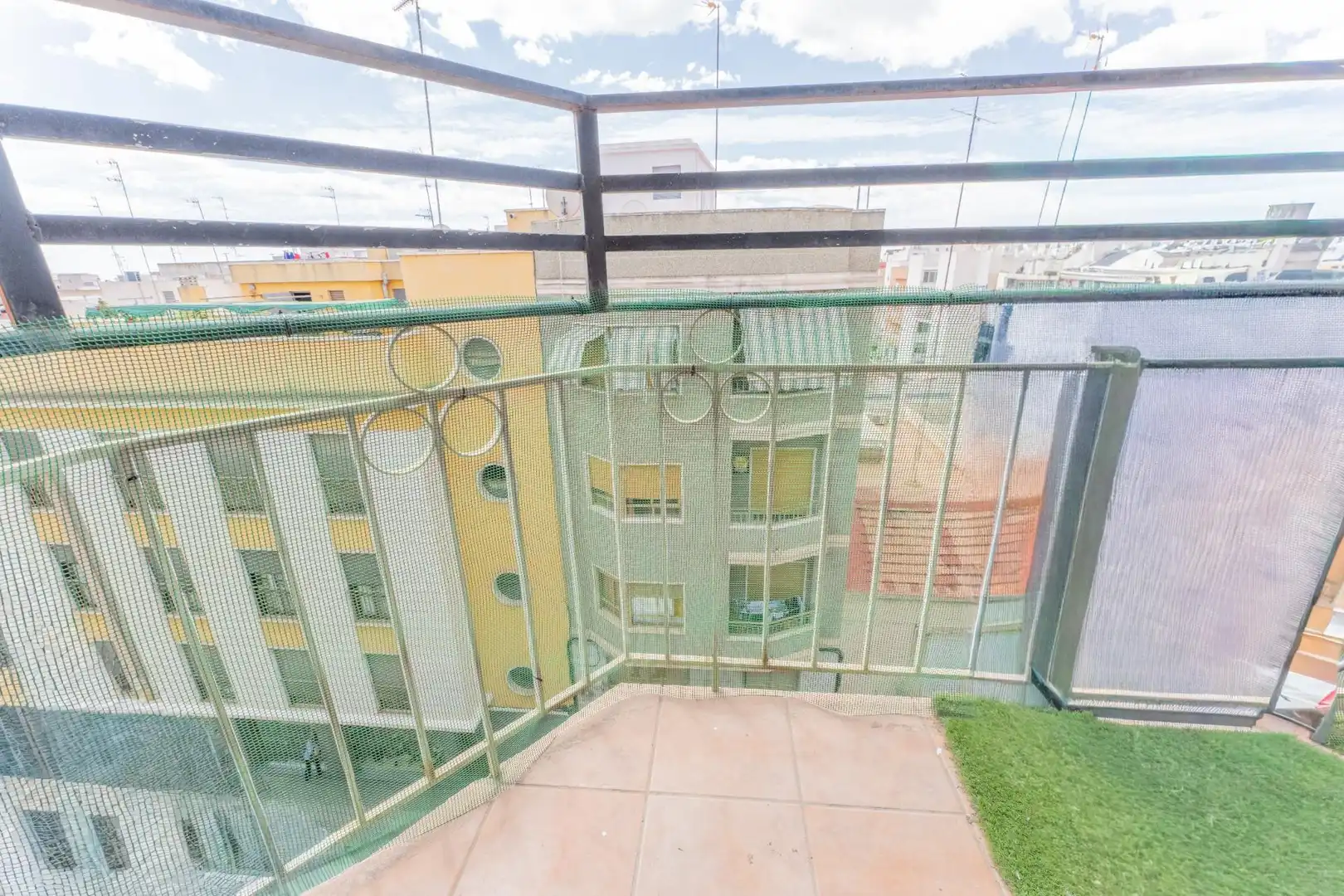 Balcony of Flat for sale in Elche / Elx  with Air Conditioner, Furnished and Balcony
