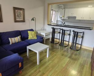 Sala d'estar de Apartament de lloguer en Sopelana