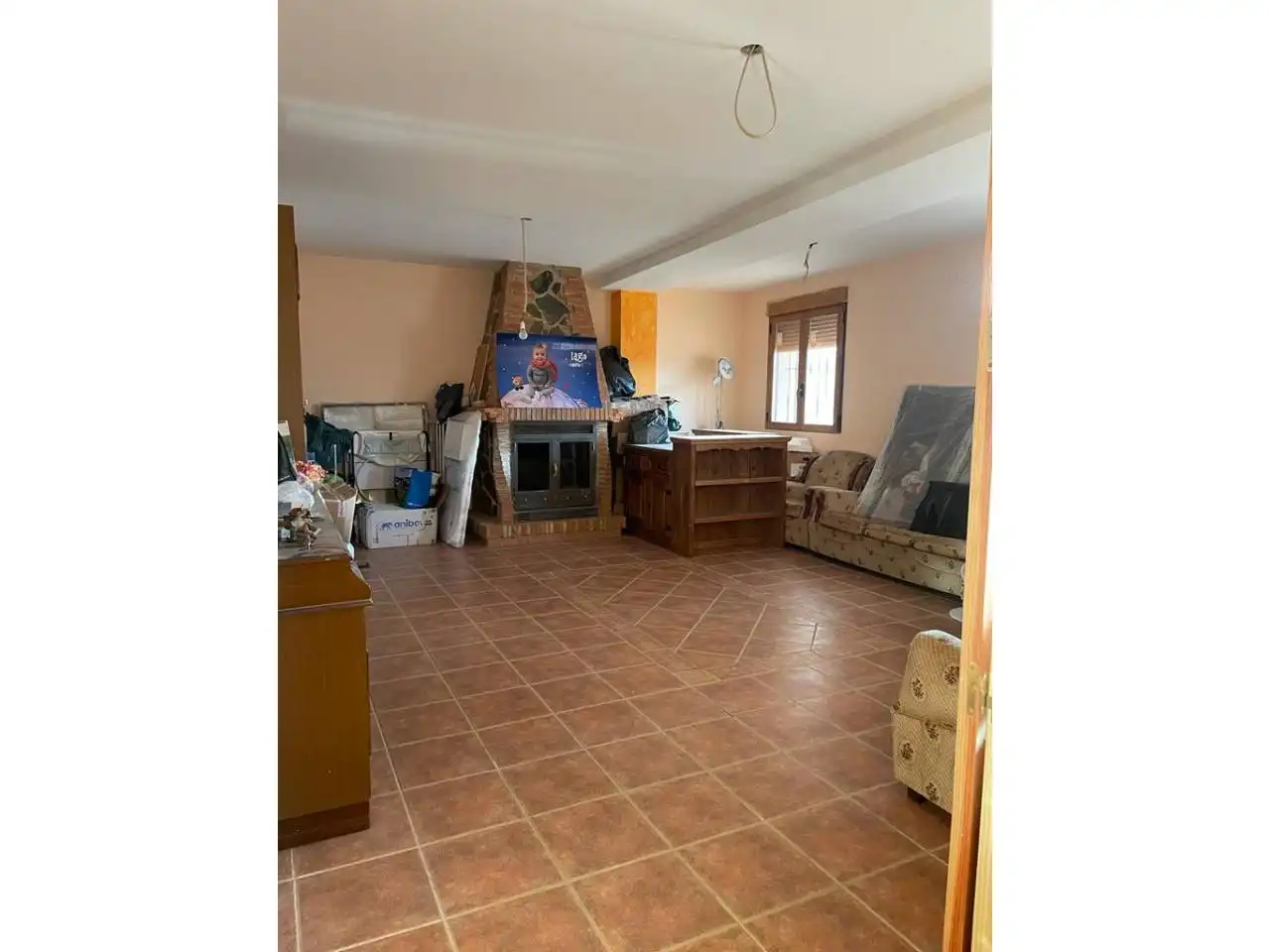 Living room of Houses for sale in Liétor  with Air Conditioner