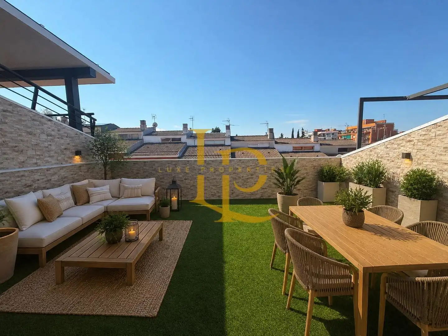 Terraza de Casa o chalet en venta en Rubí con Aire acondicionado, Calefacción y Terraza