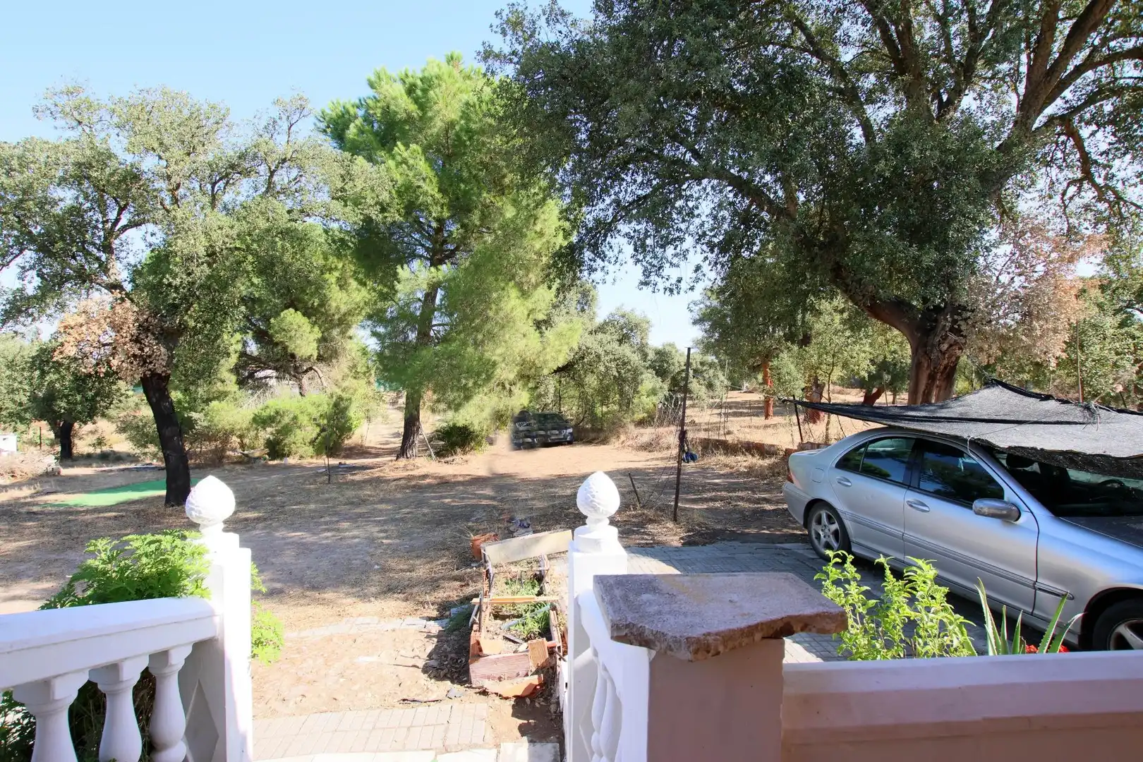 Jardí de Finca rústica en venda en Badajoz amb Traster i Piscina