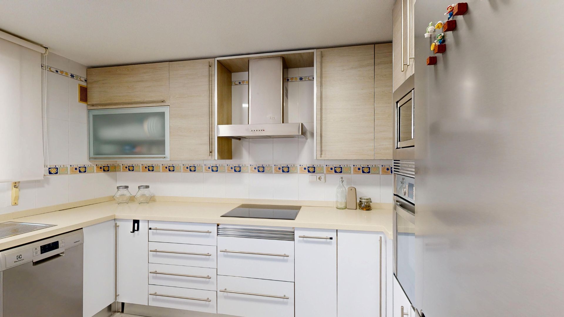Kitchen of Flat for sale in  Murcia Capital  with Air Conditioner, Parquet flooring and Furnished