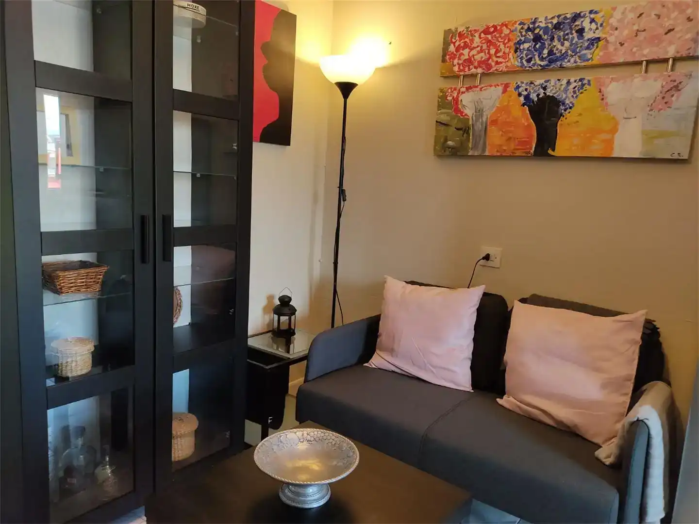 Wohnzimmer von Wohnung zur Miete in Valga mit Möbliert, Ofen und Waschmaschine