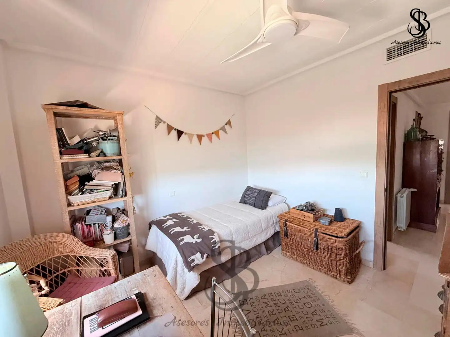 Habitación de Casa adosada en venta en Mutxamel con Aire acondicionado, Calefacción y Jardín privado