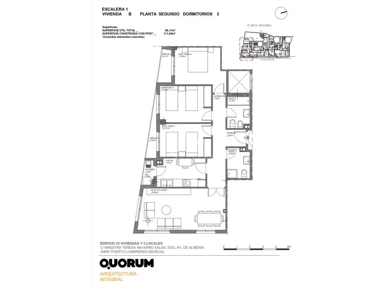 Piso en venta en Puerto Lumbreras con Aire acondicionado y Balcón