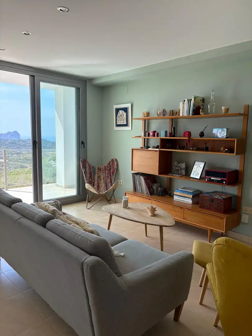 Living room of Detached homes for rent in Benissa  with Heating, Private garden and Terrace