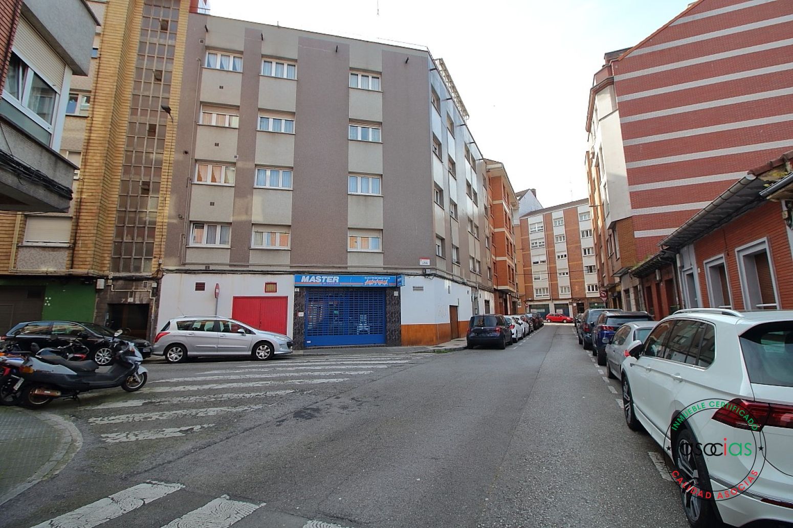 Exterior view of Flat for sale in Gijón   with Heating