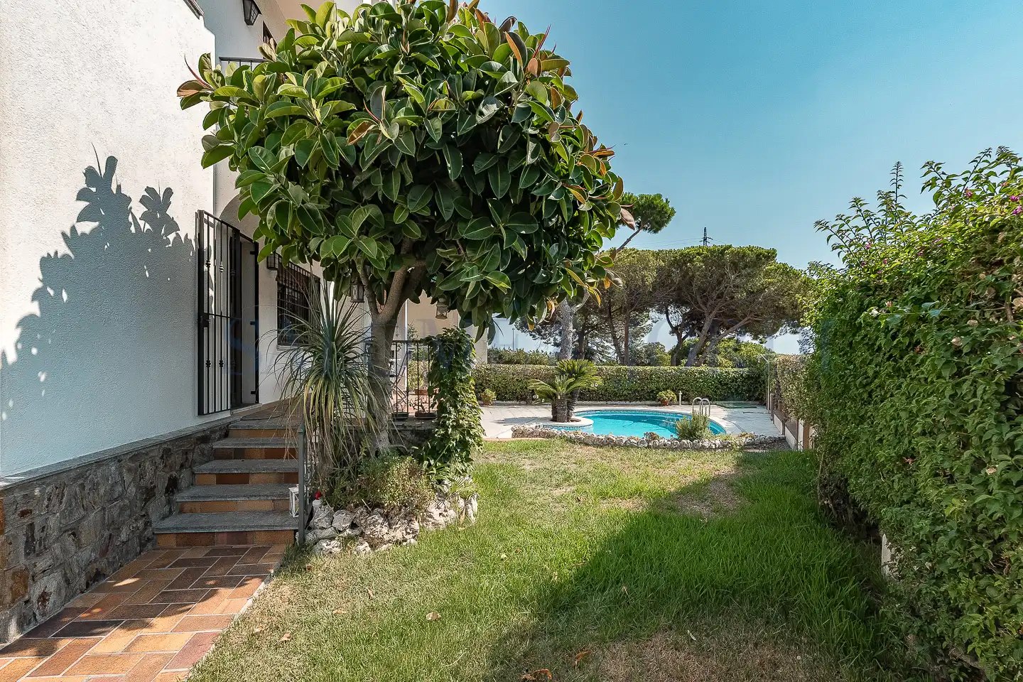 Jardín de Casa o chalet en venta en Vilassar de Dalt con Calefacción, Jardín privado y Piscina