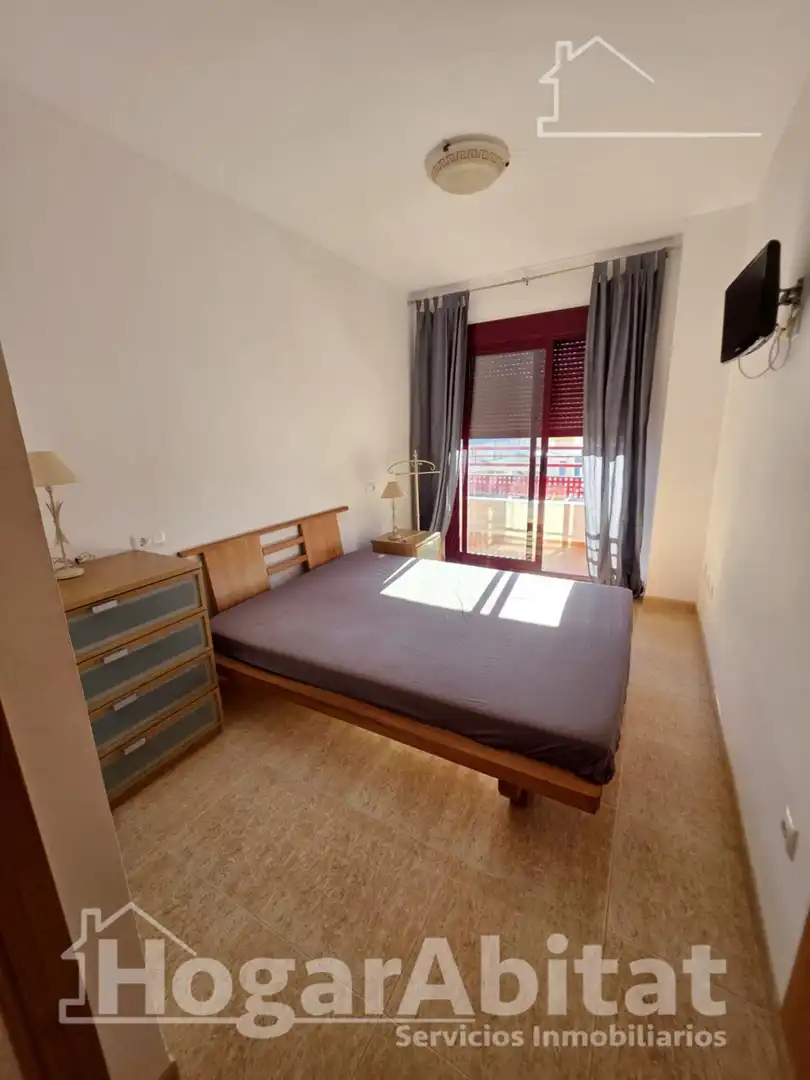 Bedroom of Flat for sale in Canet d'En Berenguer  with Air Conditioner, Terrace and Storage room