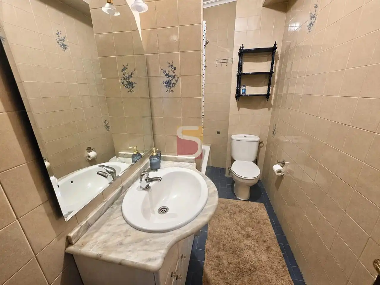 Bathroom of Flat for rent in Gondomar  with Heating, Furnished and Balcony