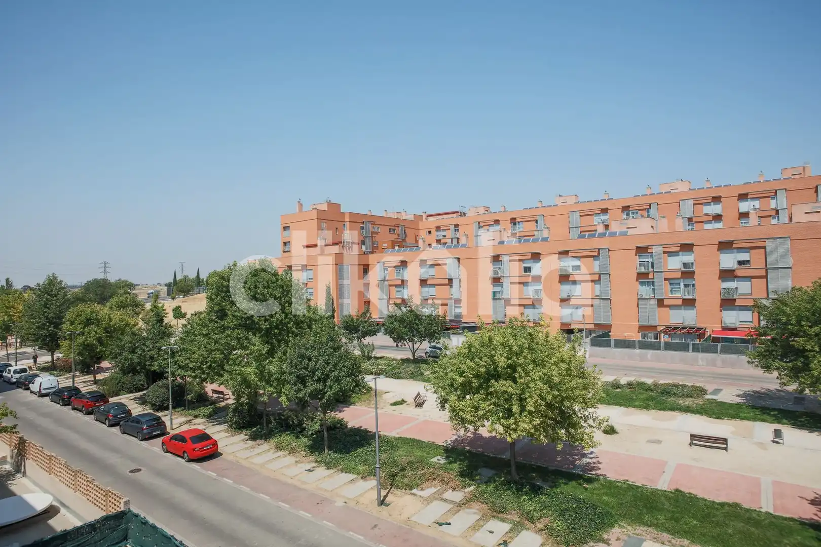 Exterior view of Flat for sale in Móstoles  with Heating, Storage room and Swimming Pool