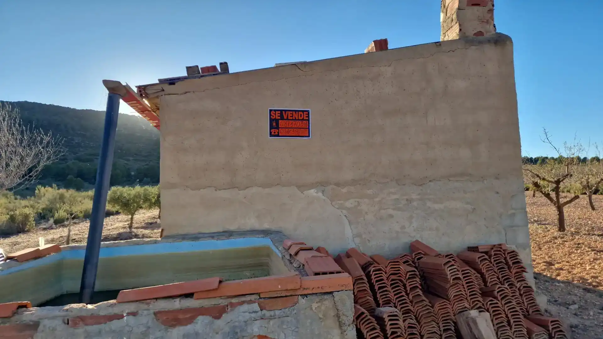 Vista exterior de Finca rústica en venda en Pozohondo