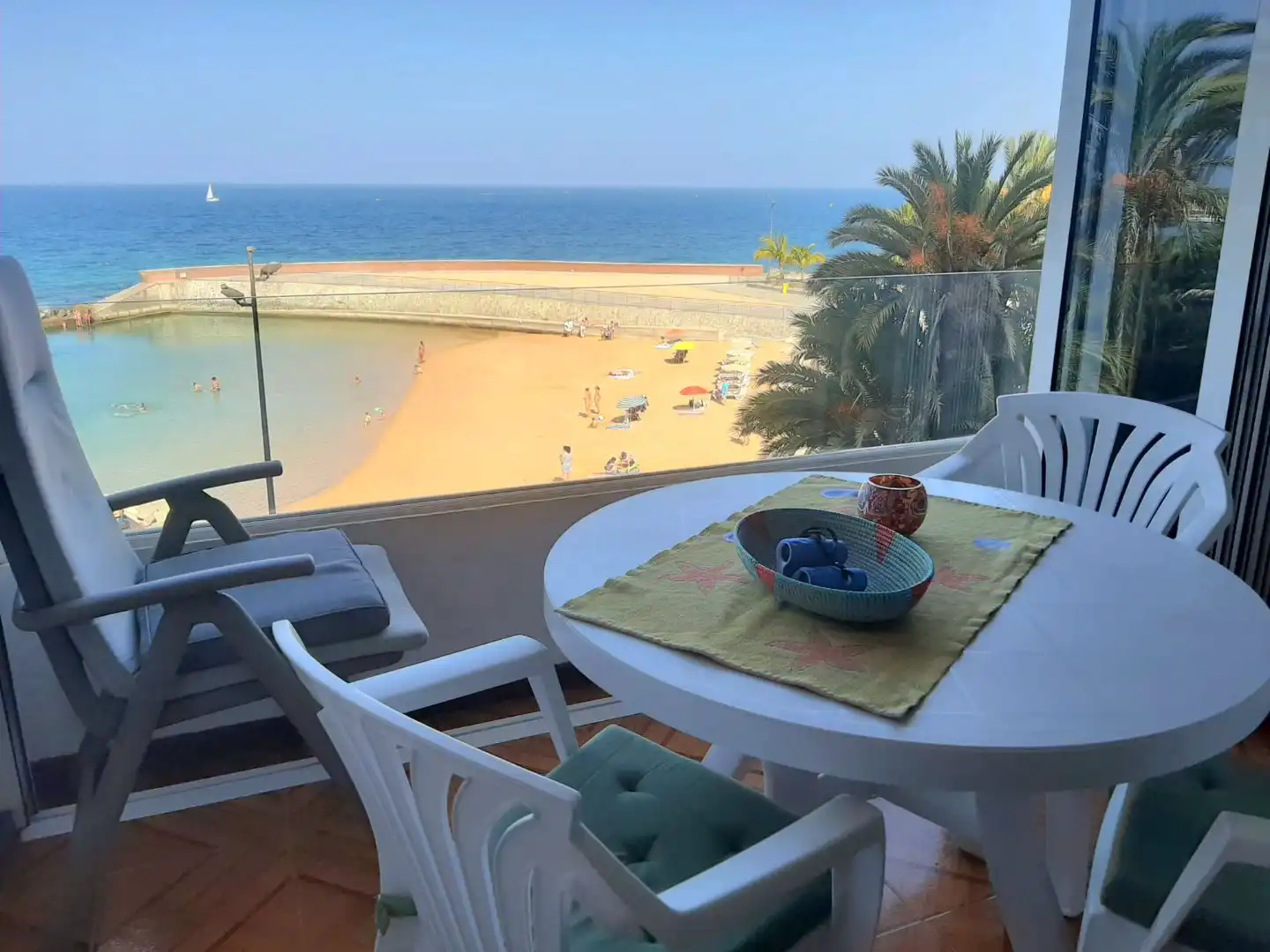 Terrasse von Wohnung zum Verkauf in Arguineguín