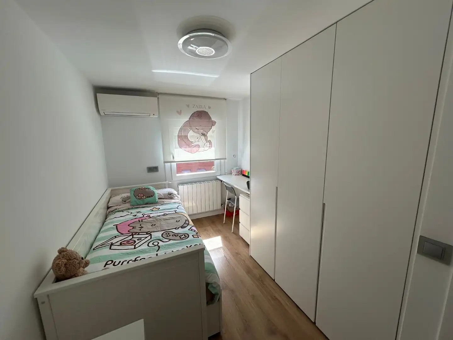 Bedroom of Flat for sale in Madrid  with Air Conditioner, Heating and Furnished