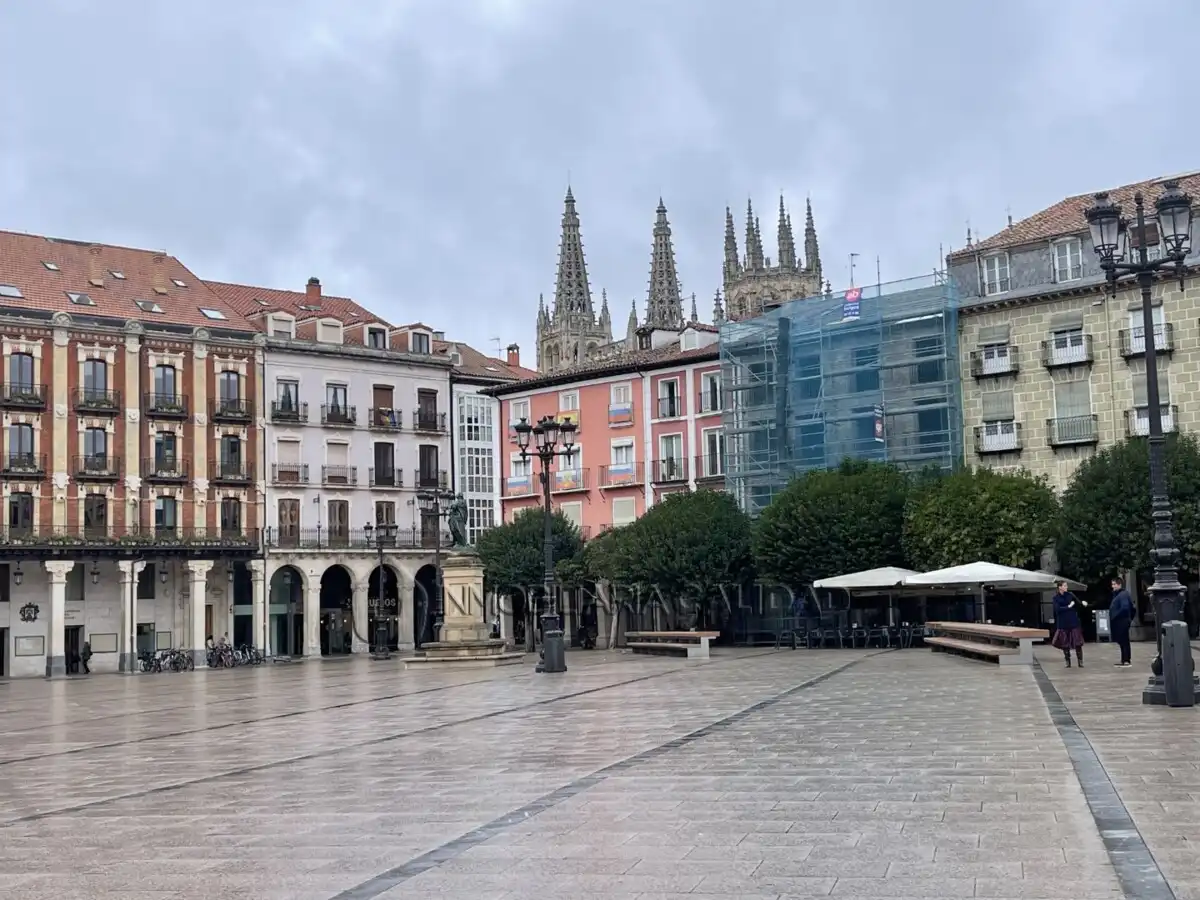 Exterior view of Flat for rent in Burgos  with Heating and Furnished