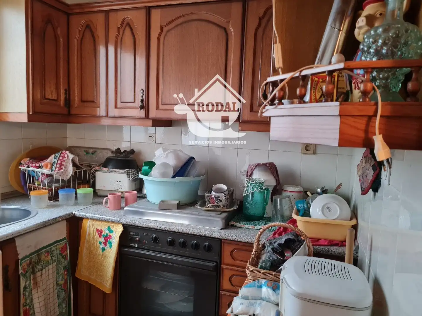 Cocina de Piso en venta en Almería con Calefacción, Amueblado y Horno