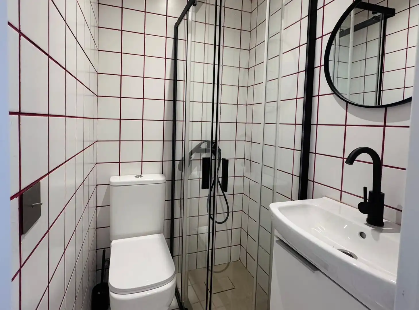 Bany de Apartament de lloguer en Málaga amb Moblat i Rentadora