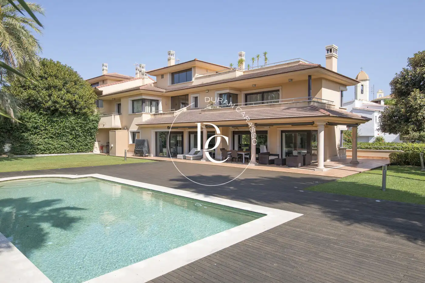 Jardí de Casa o xalet de lloguer en Sitges amb Aire condicionat, Calefacció i Jardí privat