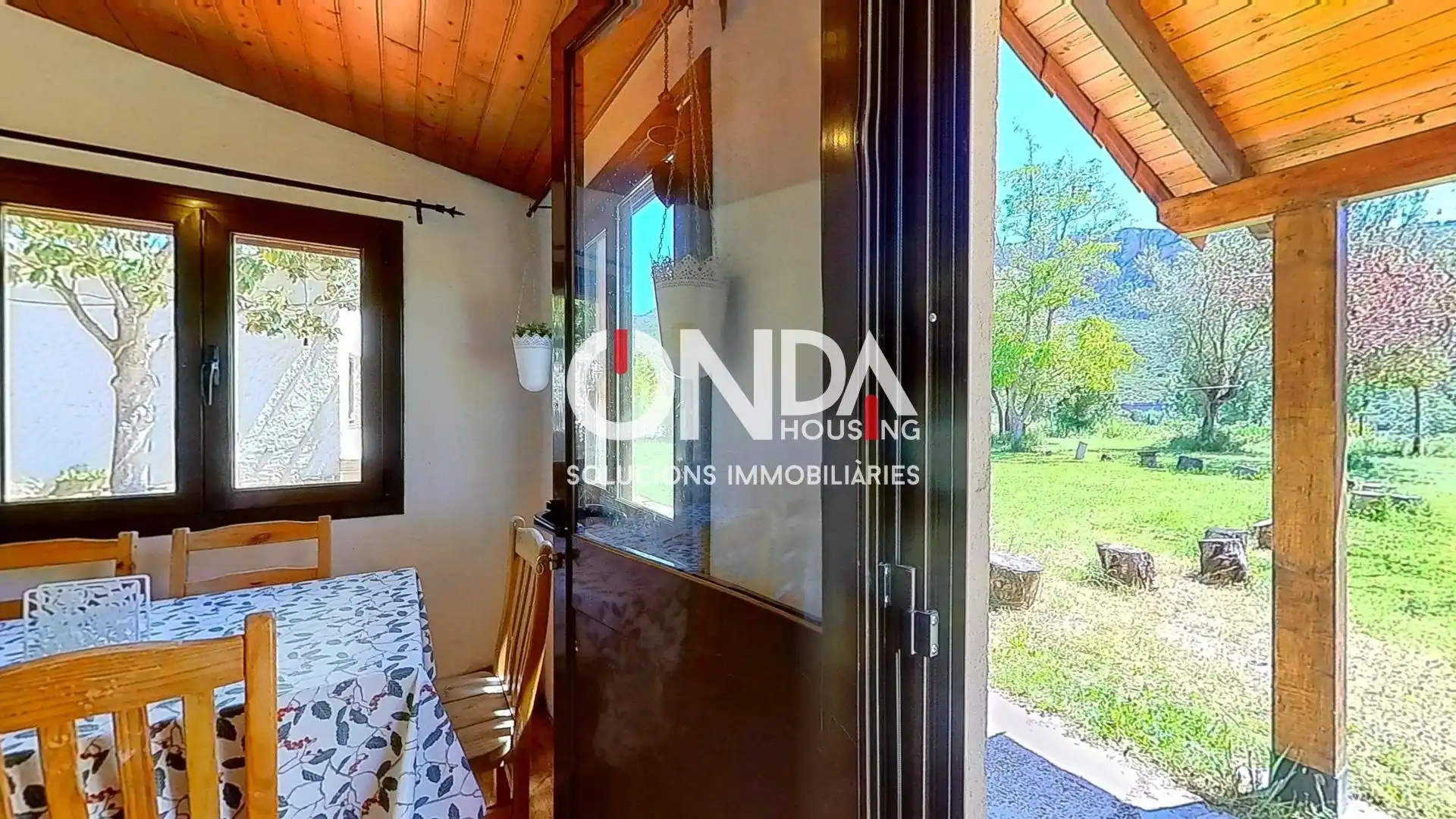 Garden of Houses for sale in Camarasa  with Heating, Private garden and Parquet flooring