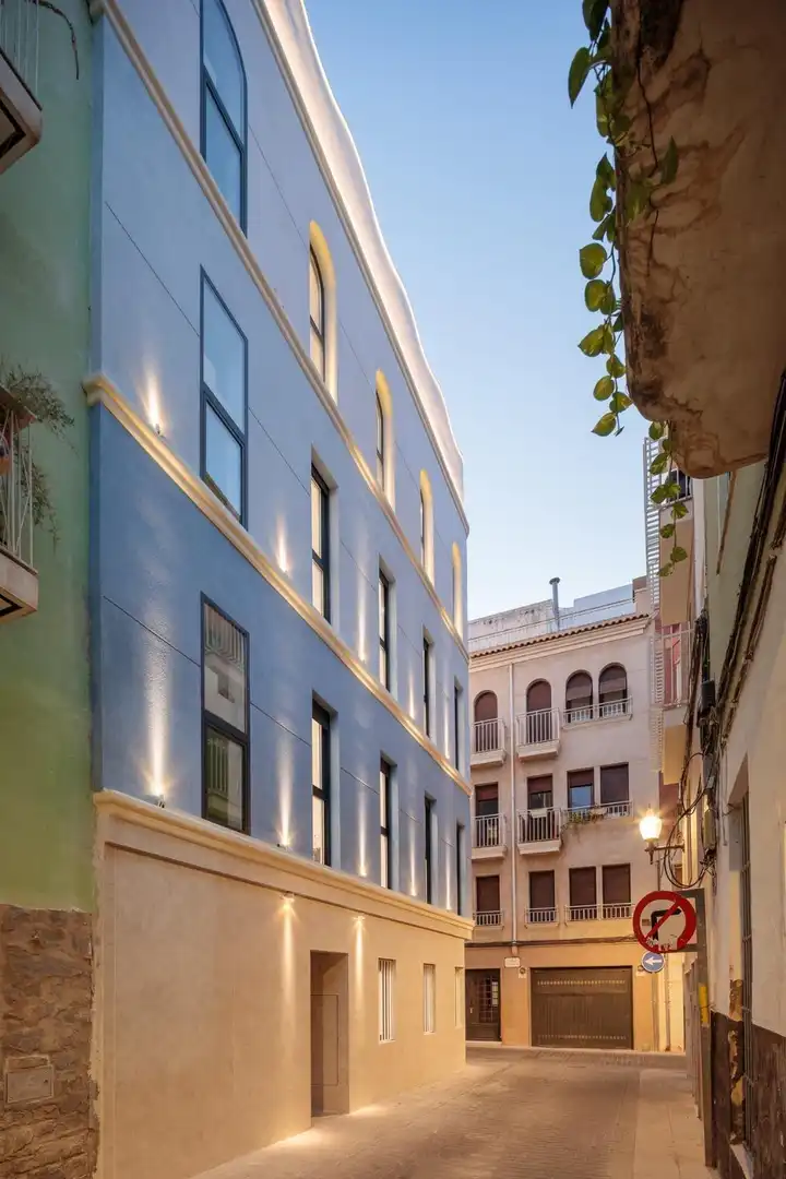 Exterior view of Flat for rent in Elche / Elx  with Air Conditioner, Parquet flooring and Furnished