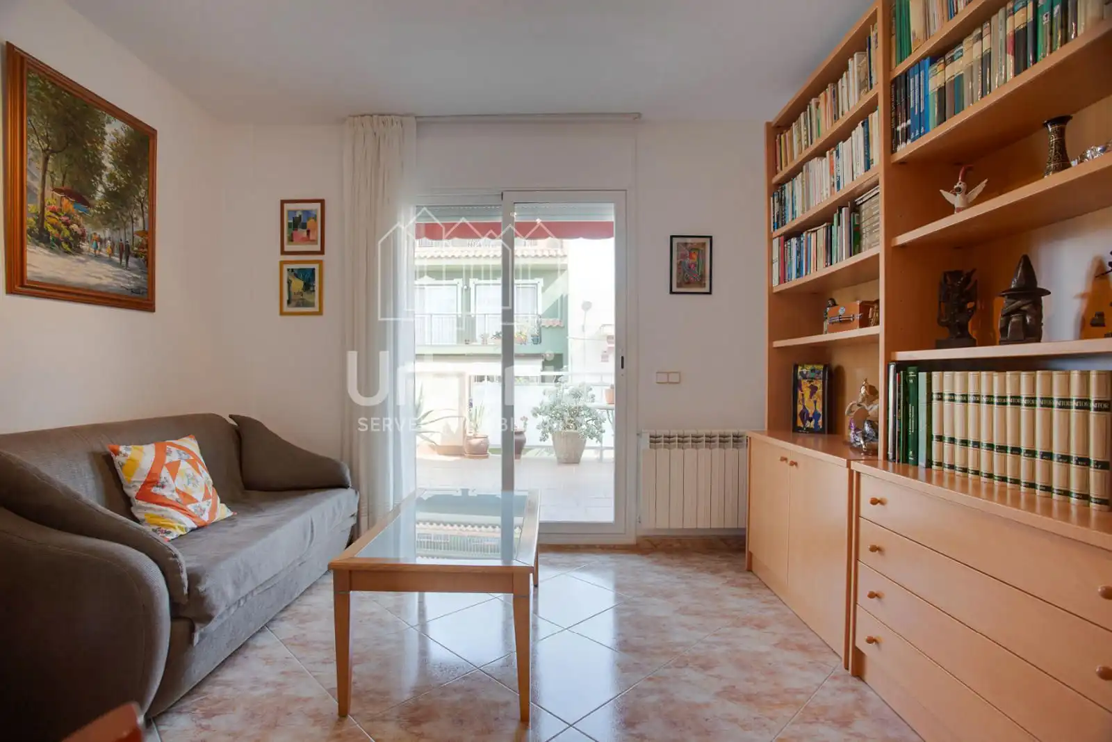 Sala d'estar de Casa o xalet en venda en Pineda de Mar amb Aire condicionat, Calefacció i Terrassa