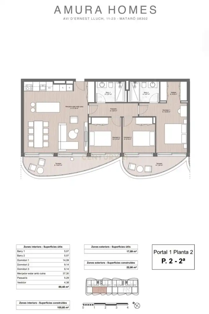 Apartamento en venta en Avinguda d'Ernest Lluch, Mataró, Spain, imagen 18