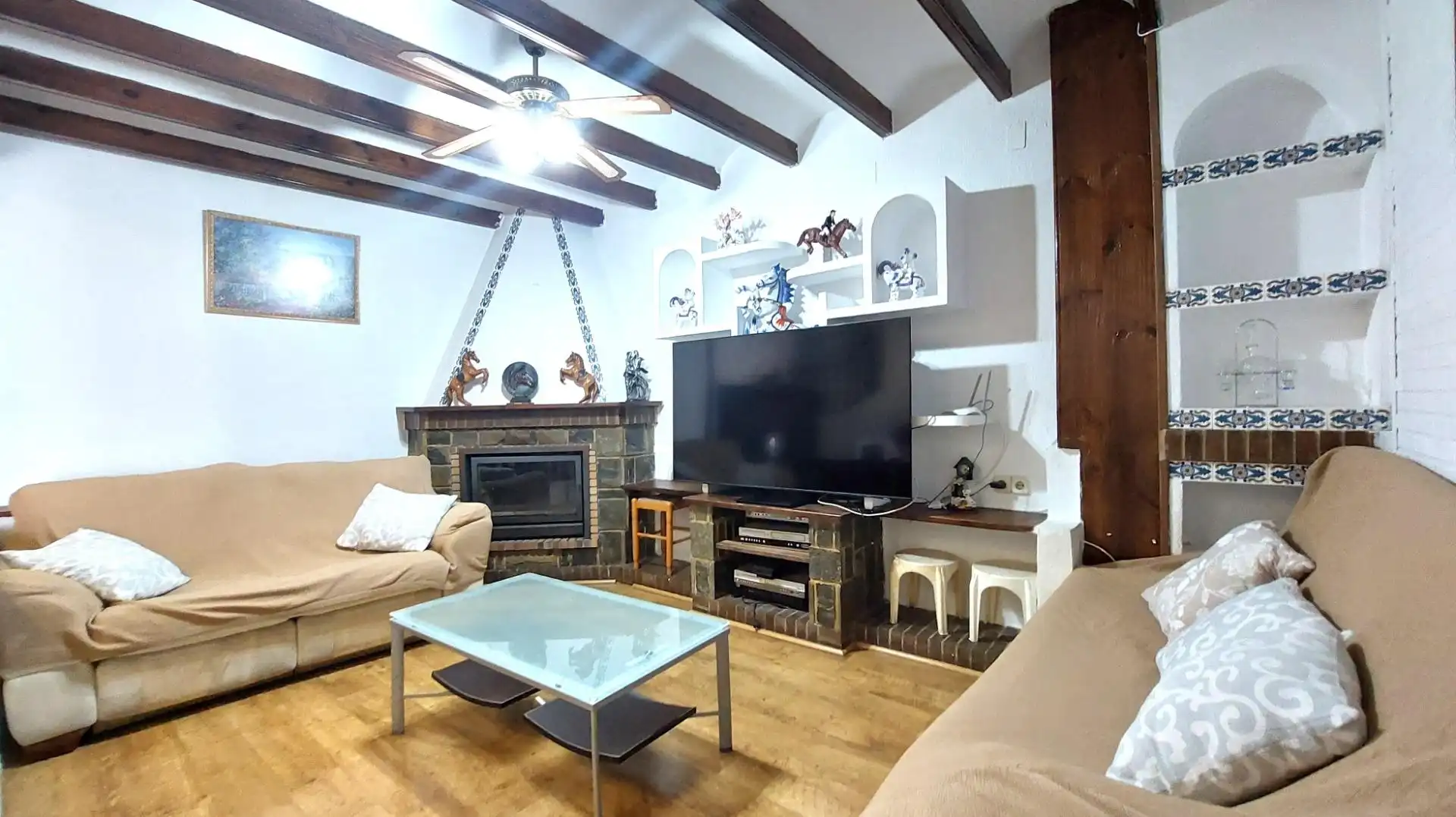 Sala d'estar de Dúplex en venda en Cartagena amb Aire condicionat, Calefacció i Jardí privat