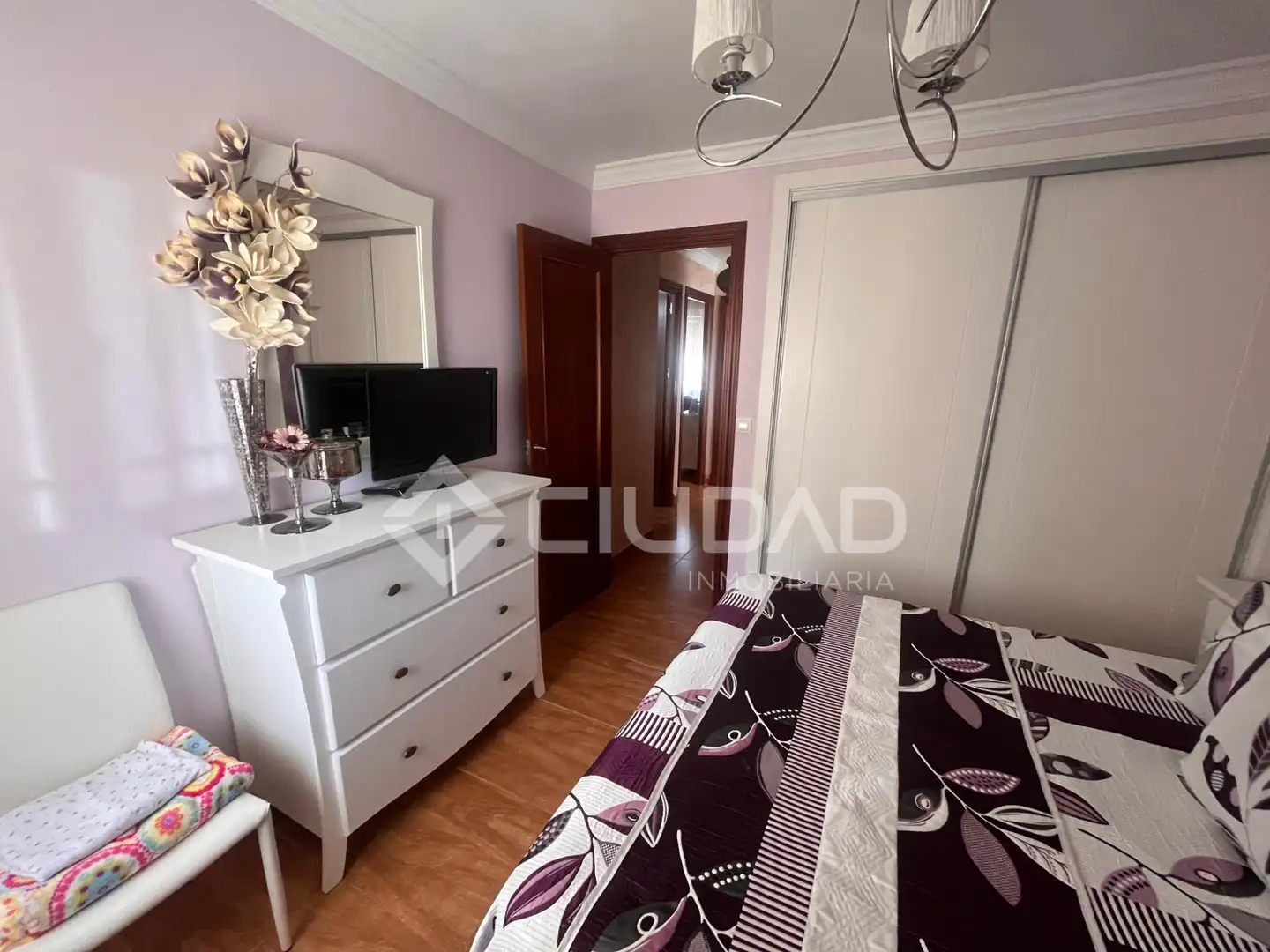 Bedroom of Flat for sale in Sanlúcar de Barrameda  with Air Conditioner and Balcony