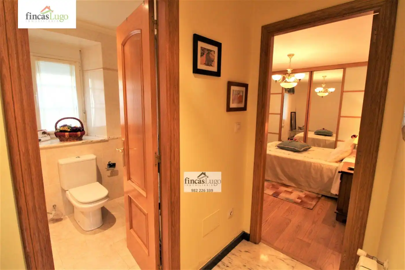 Baño de Casa o chalet en venta en Lugo con Jardín privado, Terraza y Trastero