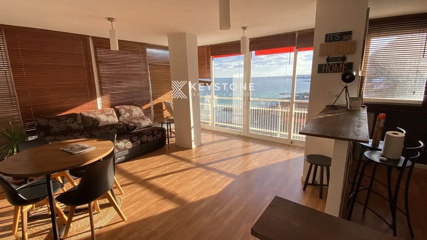 Sala de estar de Piso de alquiler en Alicante / Alacant con Aire acondicionado, Calefacción y Terraza