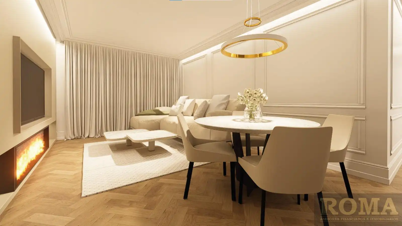 Living room of Flat for sale in Salamanca  with Heating and Balcony