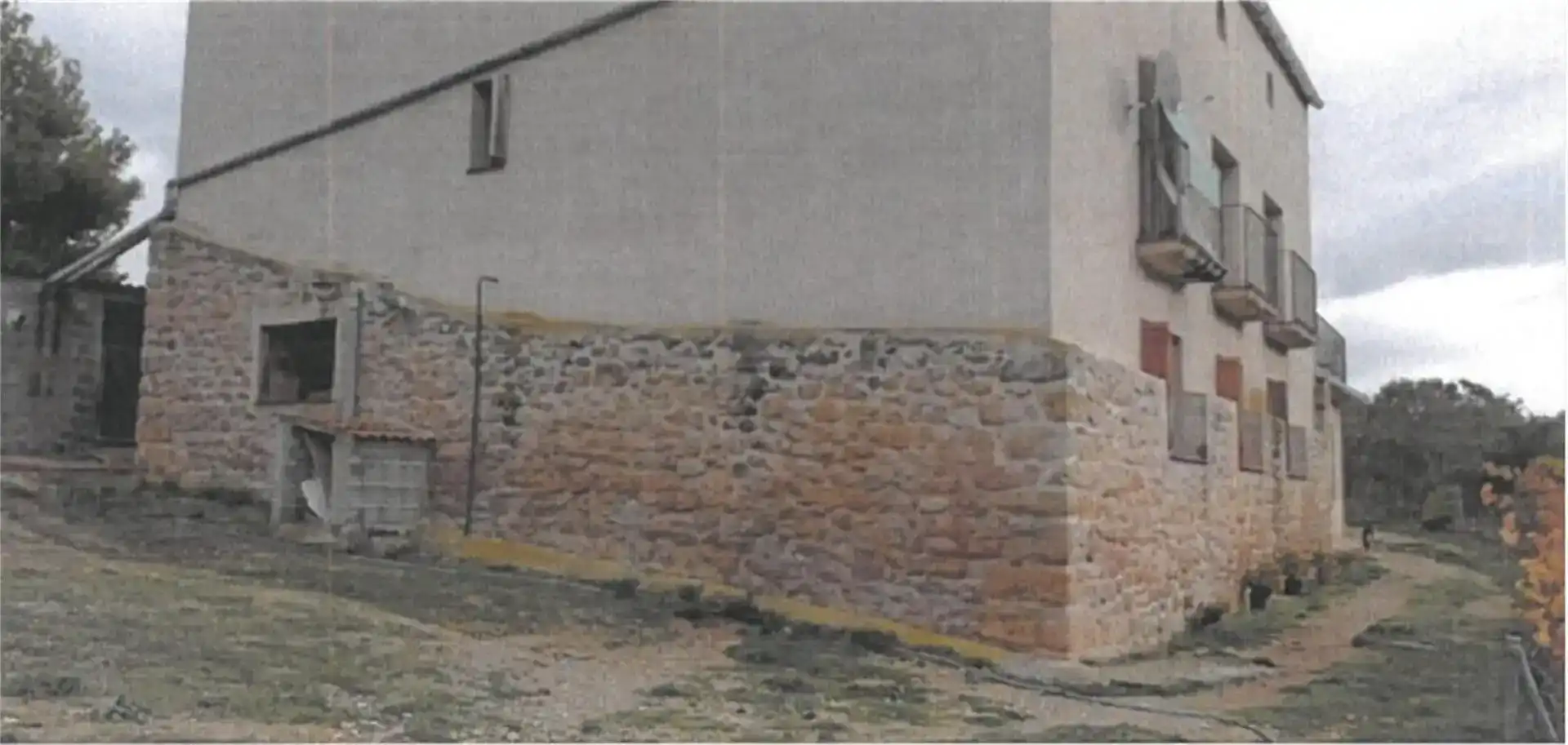 Vista exterior de Finca rústica en venta en La Granadella con Jardín privado, Amueblado y TV