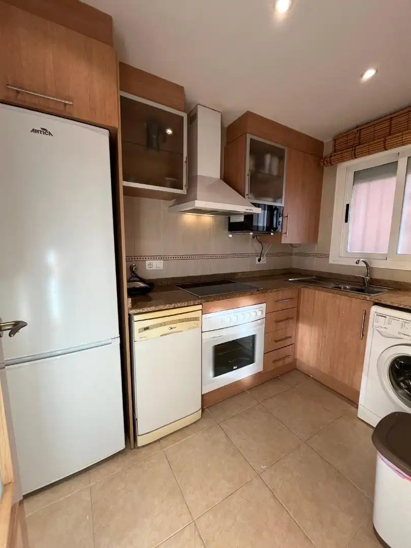 Cocina de Apartamento de alquiler en Oropesa del Mar / Orpesa con Aire acondicionado, Terraza y Amueblado